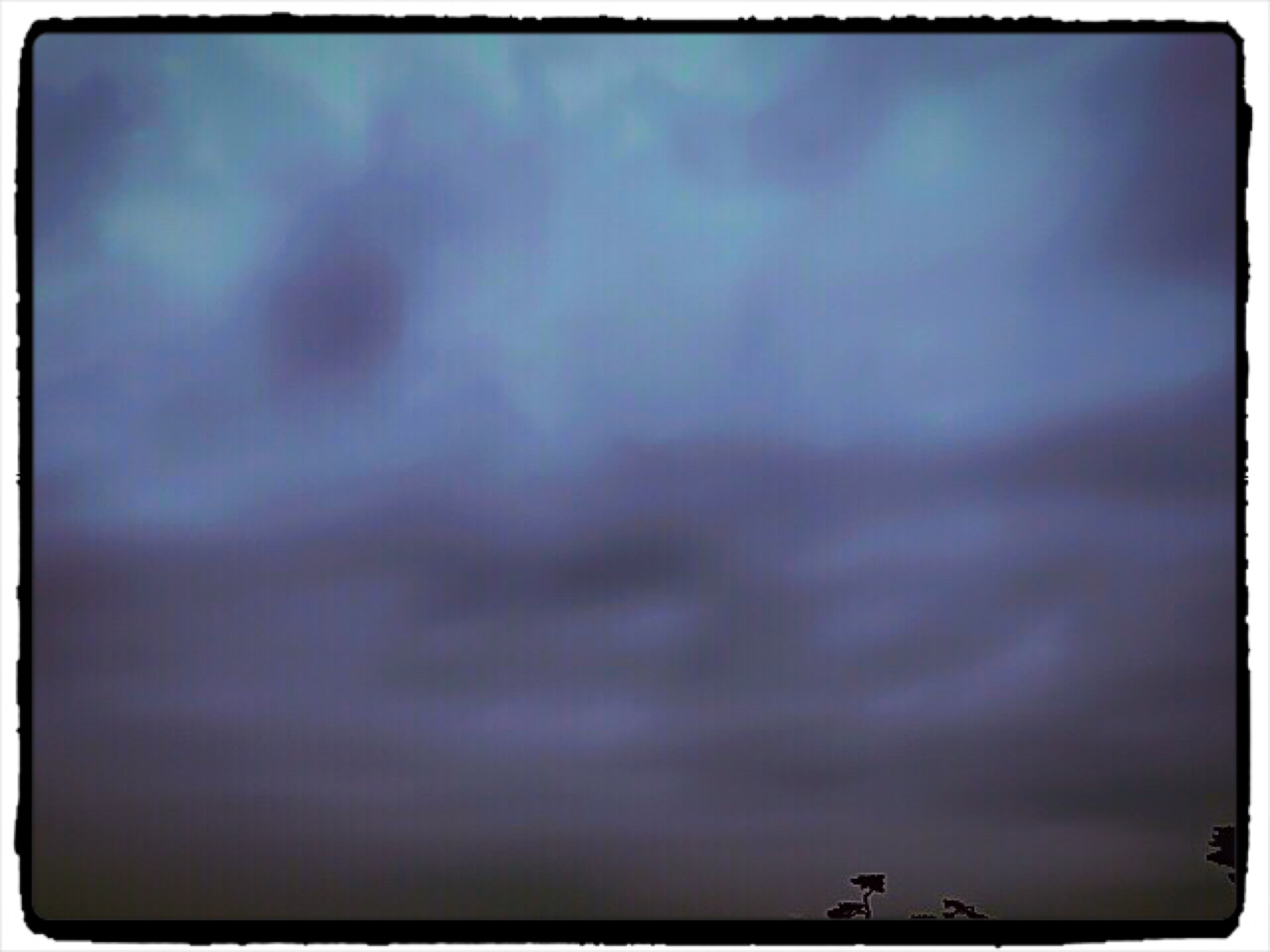 曇り空でもポジティブに行こう！